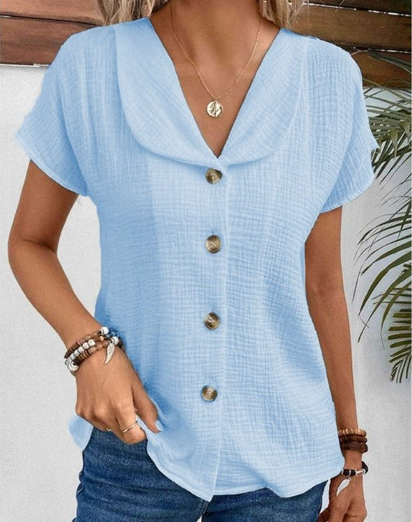 Julia | Stijlvolle Zomerse Blouse Top