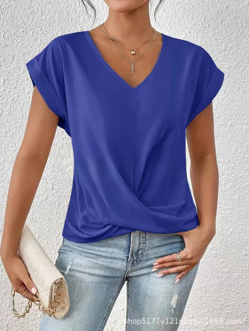 Tiziana | Casual Top met Korte Mouwen