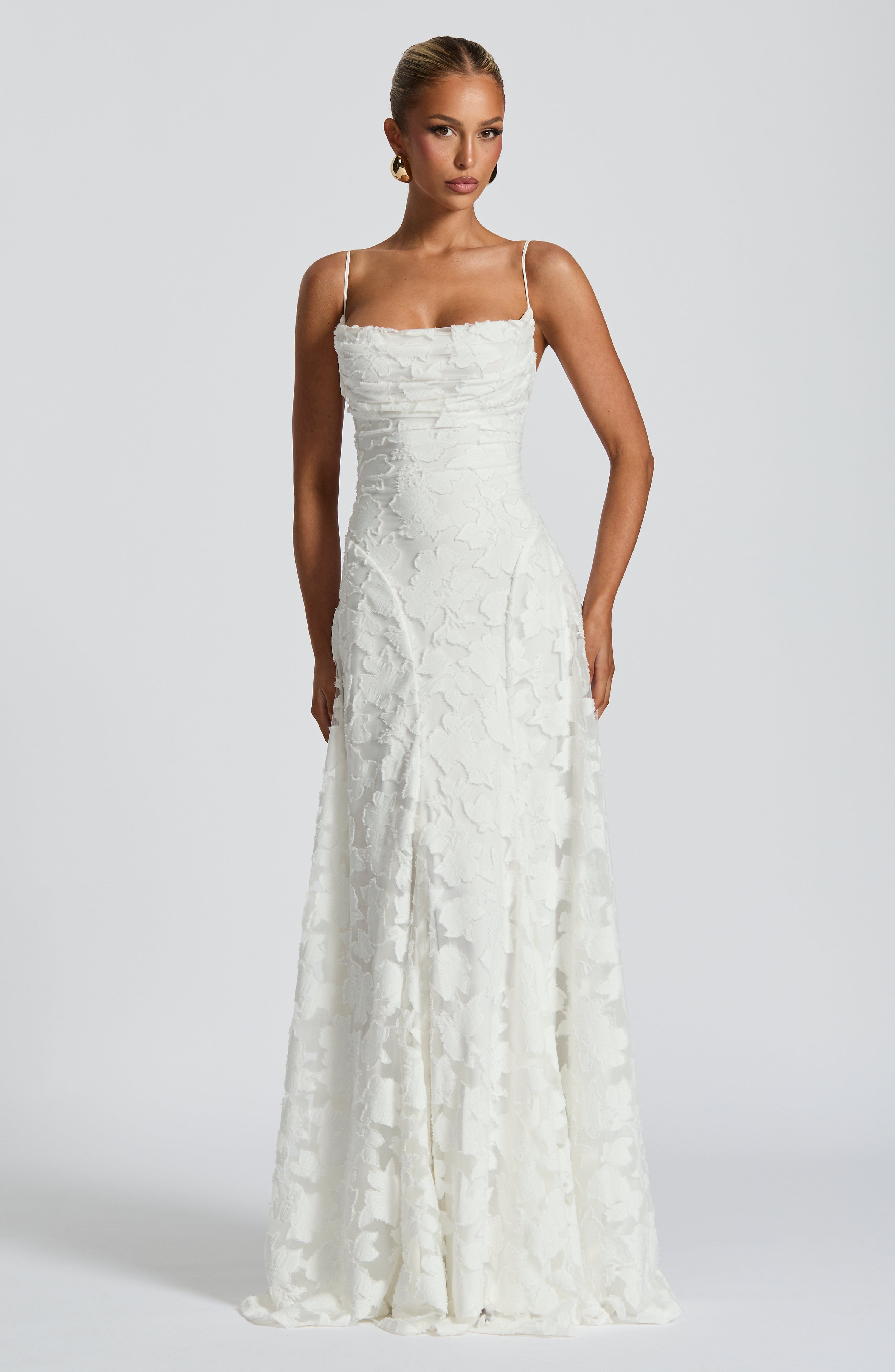 Annelies | Elegante Zwierige Maxijurk