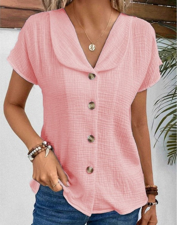 Julia | Stijlvolle Zomerse Blouse Top