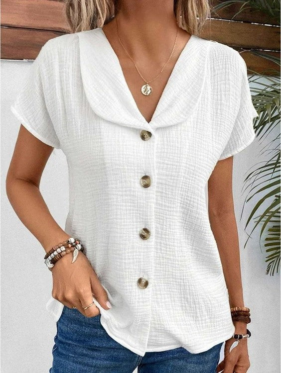 Julia | Stijlvolle Zomerse Blouse Top