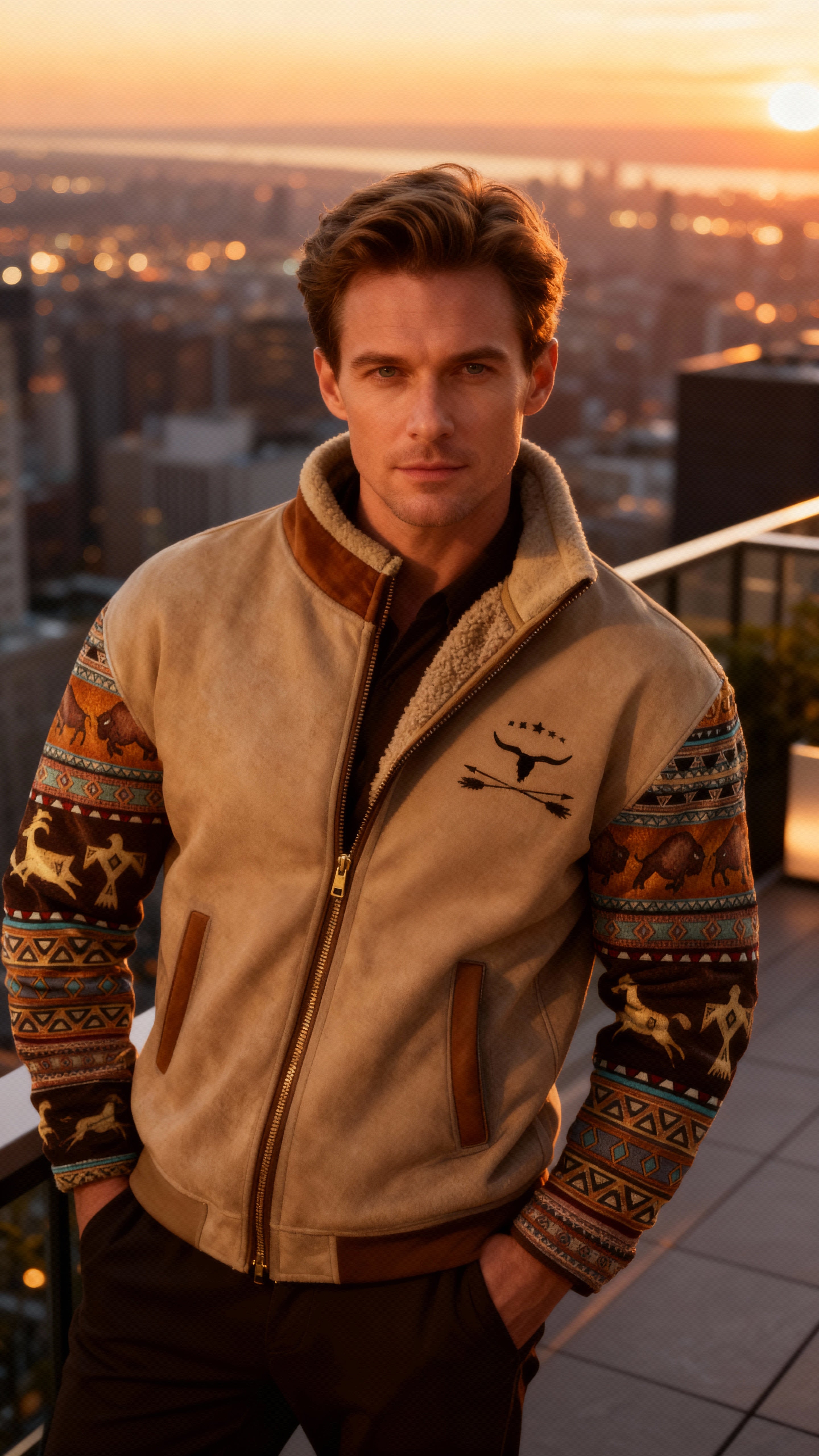 Christophorus | Thermische Fleecejas met Rits